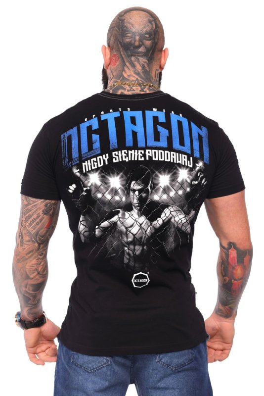 T-shirt Octagon Nigdy się nie poddawaj