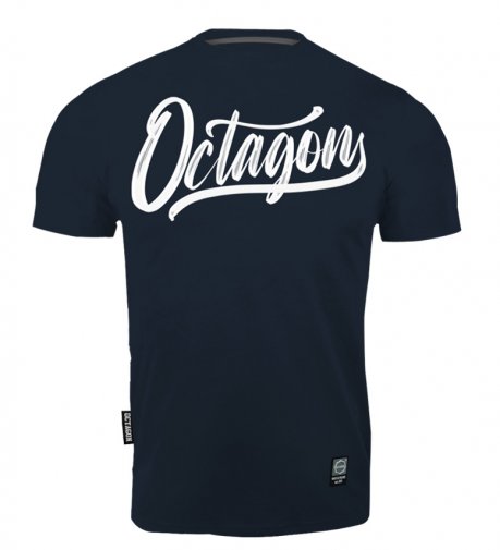 T-shirt Octagon Retro dark navy