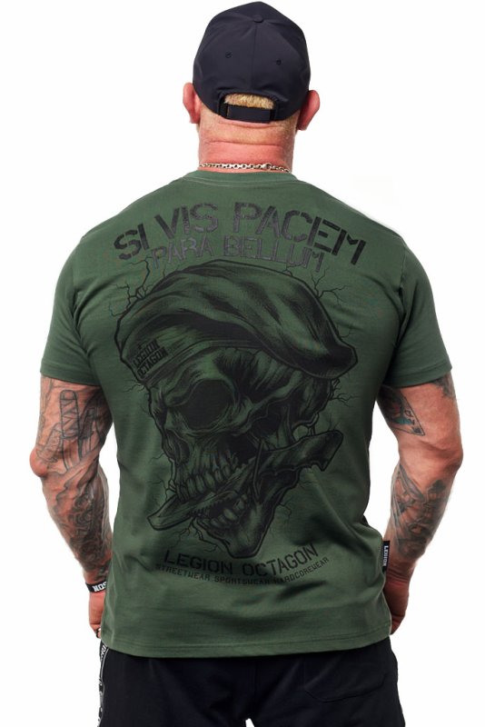T-shirt Octagon Si Vis Pacem khaki