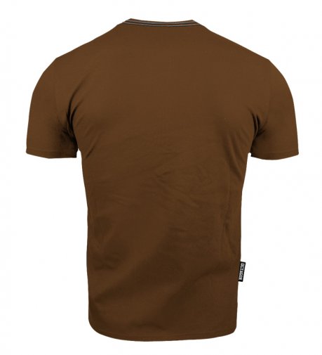 T-shirt Octagon Stamp brown  [KOLEKCJA 2022]