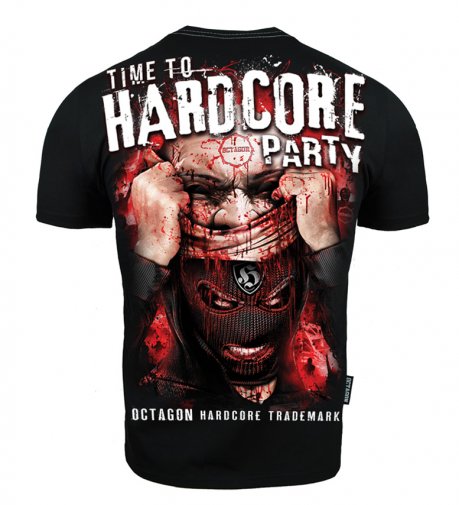 T-shirt Octagon Time to Hardcore Party