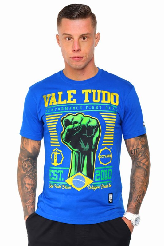 T-shirt Octagon Vale Tudo blue