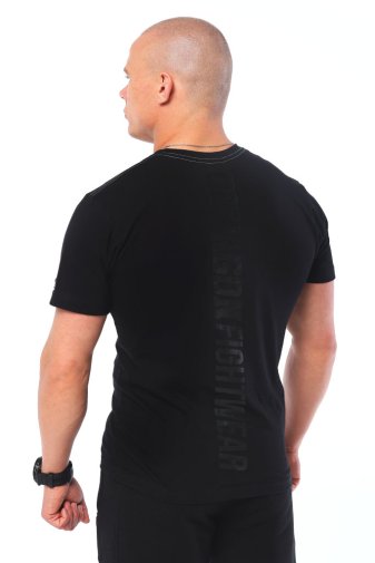 T-shirt Octagon Vertical black/black 