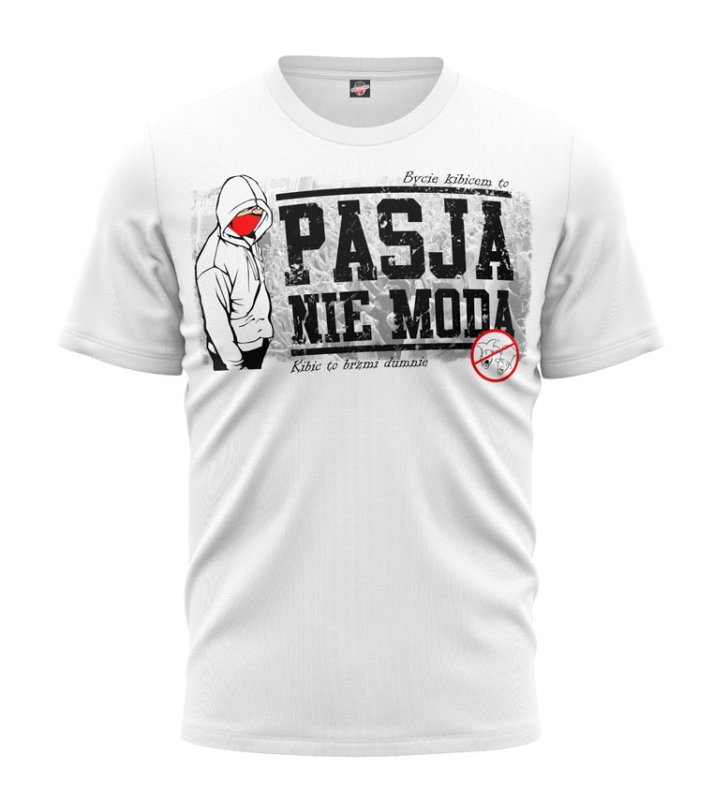 T-shirt Pasja Nie Moda biały