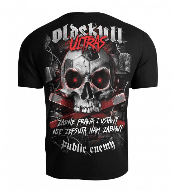 T-shirt Public Enemy Oldskull Ultras