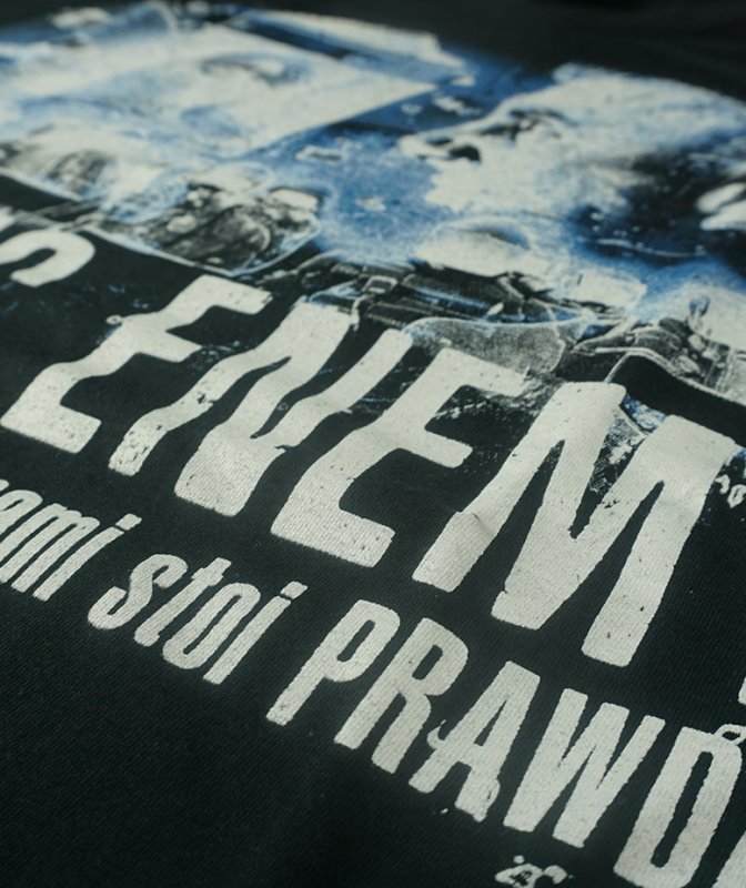 T-shirt Public Enemy Za wami stoi PRAWO za nami stoi PRAWDA