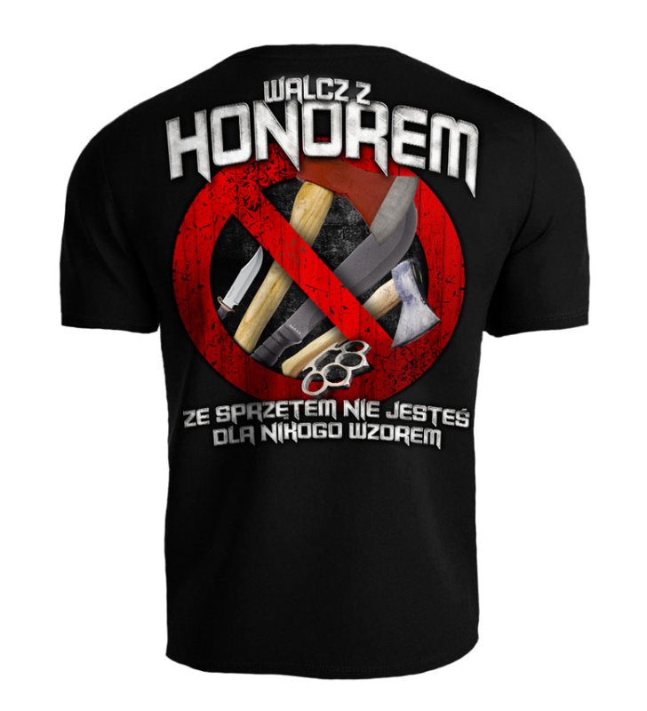 T-shirt Public Enemy Ze sprzętem nie jesteś dla nikogo wzorem