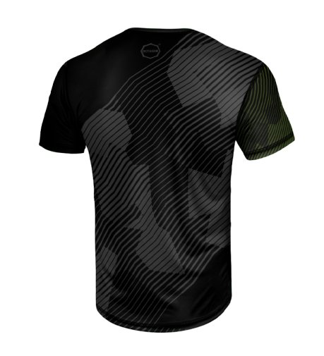 T-shirt Sport Octagon Broken Line black