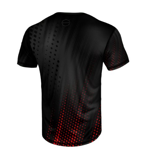 Koszulka sportowa Octagon Dots black/red