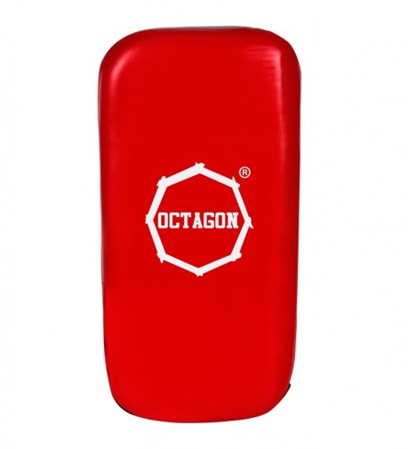 Tarcza treningowa Octagon Logo skóra red