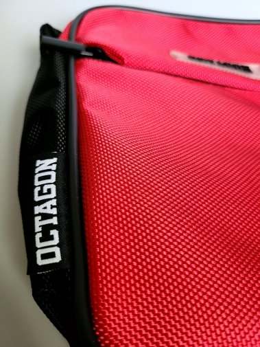 Torebka saszetka na ramię Octagon Regular Logo Red