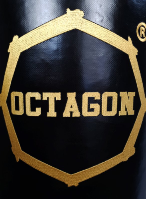 Worek bokserski Octagon 160x45 CARBON gold