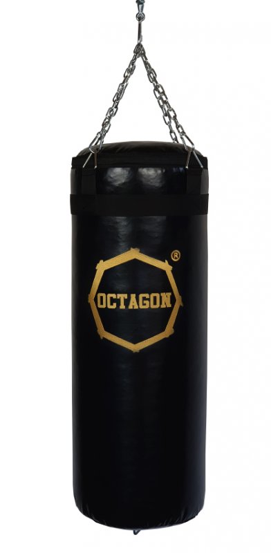 Worek bokserski Octagon 90x35 CARBON gold